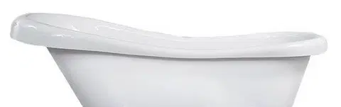 Vane MEXEN - RETRO Voľne stojaca vaňa 150x73 cm, biela, sifón chróm 53251507300