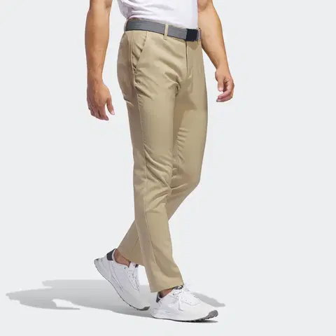 nohavice Pánske golfové nohavice béžové