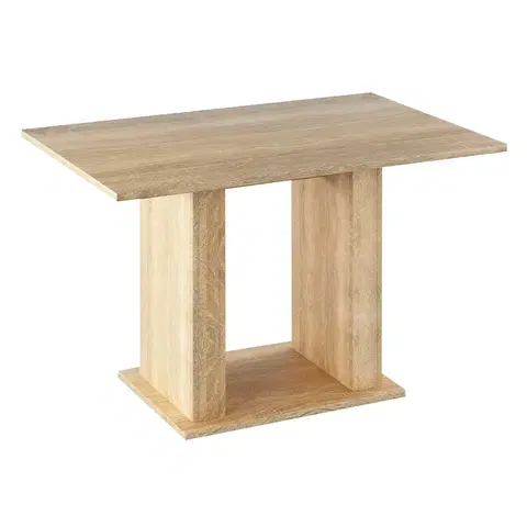 Jedálenské stoly Jedálenský stôl, dub sonoma, 119x79 cm, BISTRO