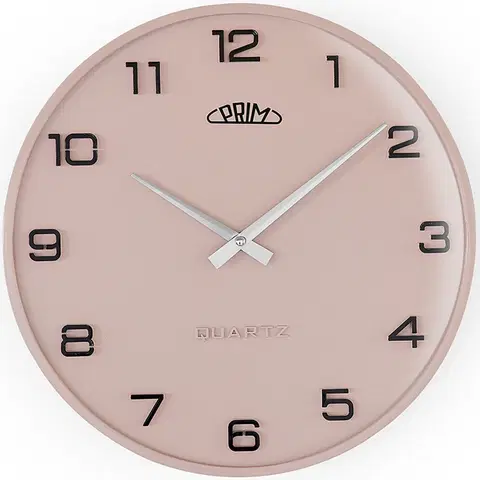 Hodiny Nástenné hodiny PRIM Bloom III- A 4158.23, rúžová 35cm