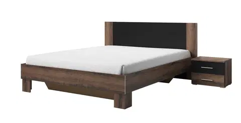 Manželské postele VIERA 160 DM-CI manželská posteľ s nočnými stolíkmi 22ZBDH51