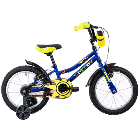 Bicykle Detský bicykel DHS Speedy 1603 16" - model 2022 blue - 8" (105-125 cm)