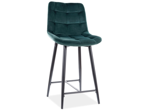 Barové stoličky KIK barová stolička, Bluvel 78 - zelená