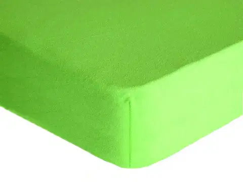 Plachty Forbyt, Prestieradlo, Froté Premium, zelené 120 x 200 cm