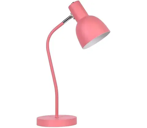 Lampy  Stolná lampa MIMI 1xE27/10W/230V ružová 