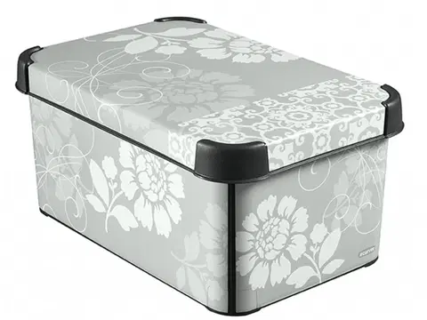 Úložné boxy CURVER - Úložný dekoratívny box S, Romance