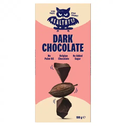 Čokolády HealthyCo Chocolate 100 g lieskový orech čokoláda