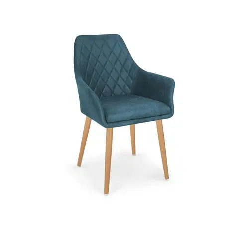 Jedálenské stoličky a kreslá Jedálenská stolička K287 Halmar Modrá