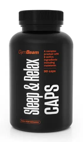 Vitamíny a minerály Sleep and Relax Caps - GymBeam 90 kaps.