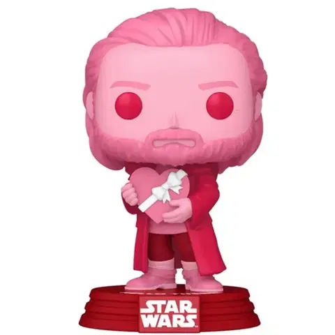 Zberateľské figúrky POP! Valentines Obi Wan Kenobi (Star Wars) POP-0671