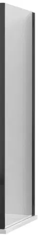 Sprchovacie kúty MEXEN - APIA stena 100x190 cm 5mm čierne, transparent 840-100-000-70-00
