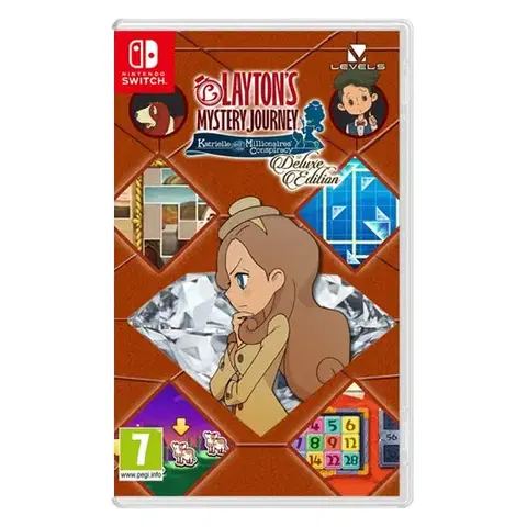 Hry pre Nintendo Switch Layton’s Myster Journey: Katrielle and the Millionaires’ Conspiracy (Deluxe Edition) NSW