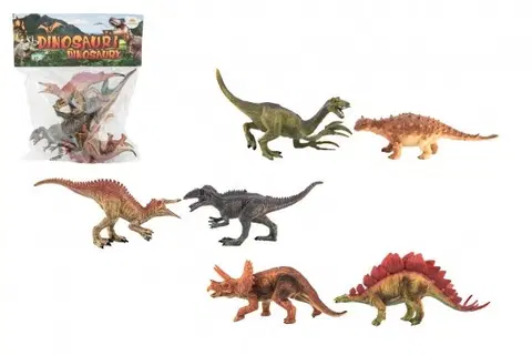 Pre chlapcov Dinosaurus plast 15 - 16 cm 6 ks