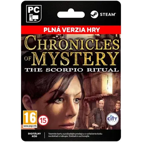 Hry na PC Chronicles Of Mystery: The Scorpio Ritual [Steam]