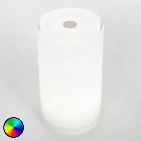 SmartHome vonkajšie dekoratívne svietidlá Smart&Green Bezdrôtová stolová lampa Tub ovládaná aplikáciou, RGBW