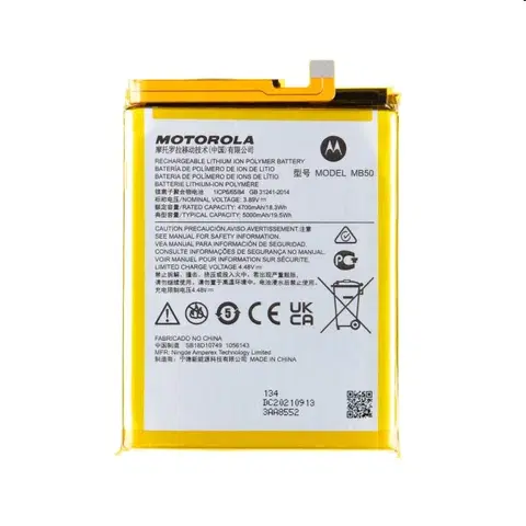 Batérie pre mobilné telefóny - originálne Originálna batéria pre Motorola Moto G200 (5000mAh) MB50