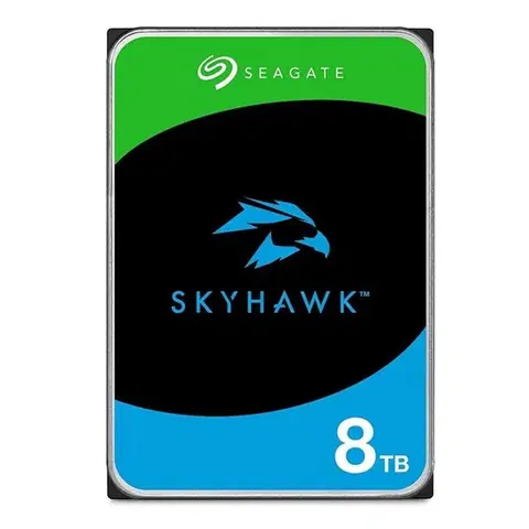Pevné disky Seagate 8 TB SkyHawk Pevný disk 3,5"SATAIII7200256 MB ST8000VX010