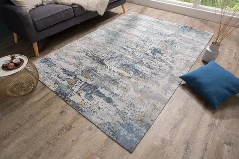 Koberce LuxD Dizajnový koberec Jakob 240x160 modrý