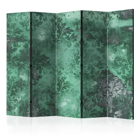 Paravány Paraván Emerald Memory Dekorhome 225x172 cm (5-dielny)