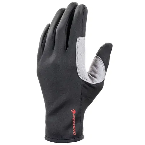 Zimné rukavice Softshellové rukavice FERRINO Highlab Meta Black - XXL