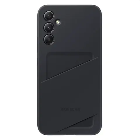 Puzdrá na mobilné telefóny Zadný kryt Card Slot Cover pre Samsung Galaxy A34 5G, čierna EF-OA346TBEGWW