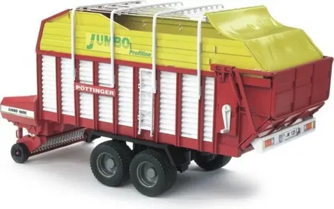 Hračky - dopravné stroje a traktory BRUDER - 02214 Zberač a prepravník slamy Pottinger Jumbo 6600