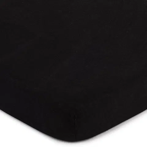 Plachty 4Home Jersey prestieradlo čierna, 220 x 200 cm