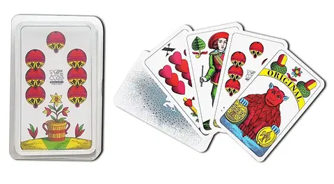 Hračky spoločenské hry - hracie karty a kasíno HRACÍ KARTY - Mariáš jednohlavý - koník