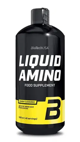 Tekuté (Amino+BCAA) Liquid Amino - Biotech USA 1000 ml Pomaranč