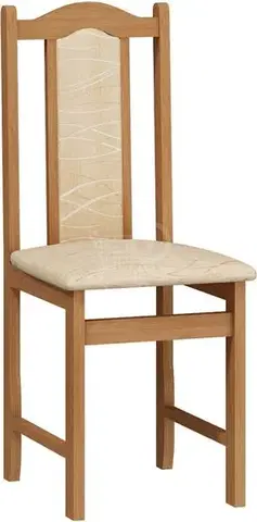 Jedálenské stoličky MEBLOCROSS A jedálenská stolička jelša / monaco