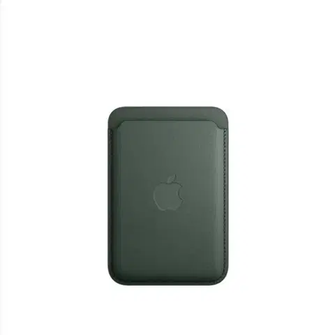 Puzdrá na mobilné telefóny Peňaženka FineWoven pre Apple iPhone s MagSafe, listová zelená MT273ZMA