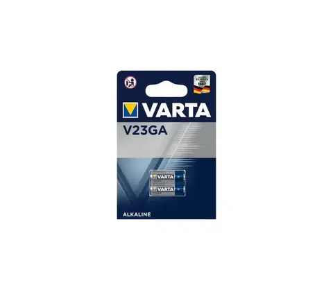 Predlžovacie káble VARTA Varta 4223101402 - 2 ks Alkalická batéria ELECTRONICS V23GA 12V 