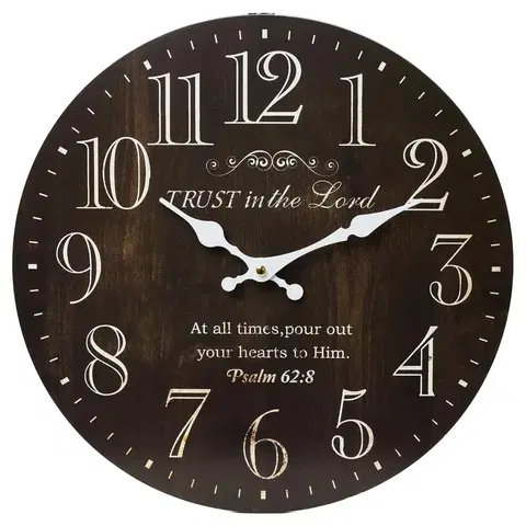 Hodiny Nástenné hodiny, Flor0112, Trust, 34cm