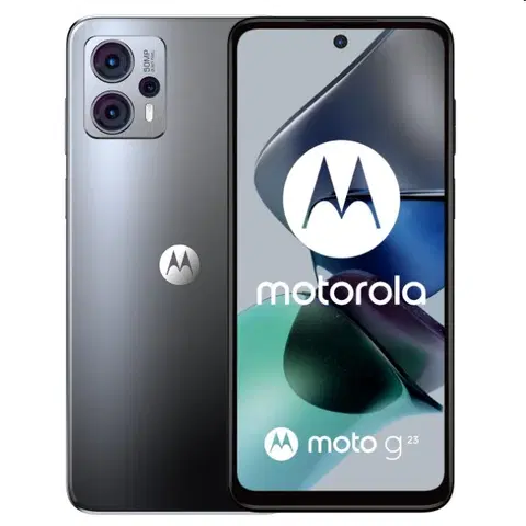 Mobilné telefóny Motorola Moto G23, 8/128GB, Matte Charcoal