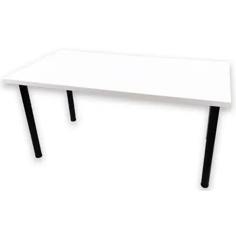 Moderné kancelárske stoly Písací Stôl Pre Hráča 136x66x18 Model 0 Biely Low