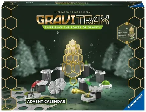 Hračky rodinné spoločenské hry RAVENSBURGER - GraviTrax Adventný kalendár