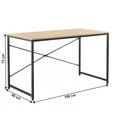 Pracovné stoly Písací stôl MELLORA Tempo Kondela 150 cm