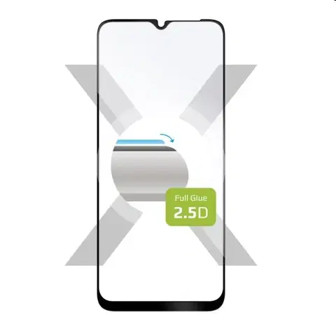 Ochranné fólie pre mobilné telefóny FIXED Full-Cover Ochranné tvrdené pre Xiaomi Redmi A3, čierne FIXGFA-1345-BK