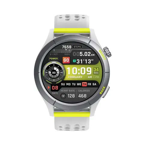 kemping Bežecké a multišport smart hodinky s GPS Amazfit Cheetah (okrúhle) - sivé