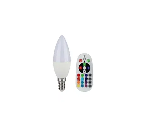 LED osvetlenie  LED RGB Stmievateľná žiarovka E14/3,5W/230V 6400K + DO 