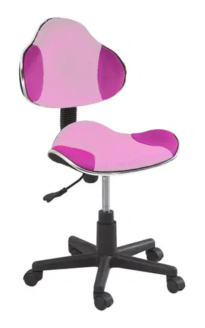 Kancelárske stoličky SK G2 kancelárske kreslo ružové