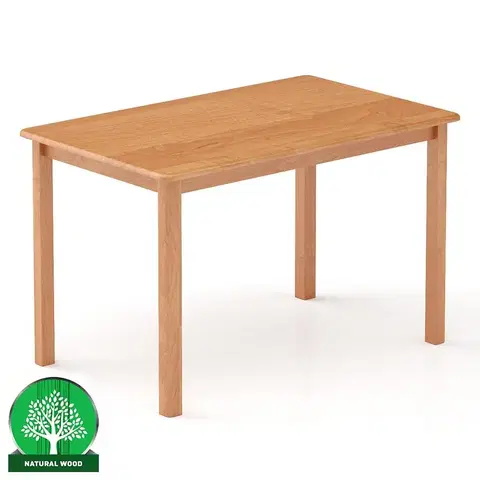 Borovicové stoly Stôl borovica ST104-120x75x75 jelša