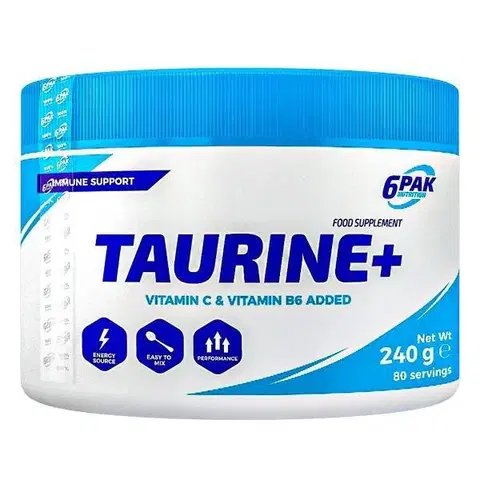 Taurín Taurine - 6PAK Nutrition 240 g