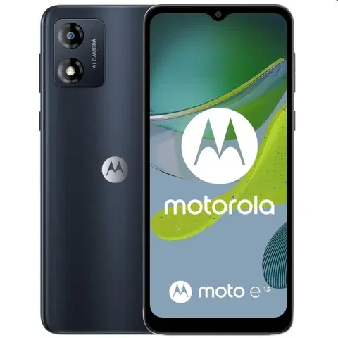Mobilné telefóny Motorola Moto E13, 8/128GB, Cosmic Black