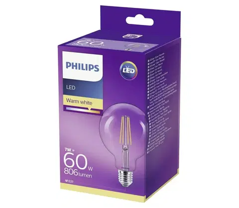 Žiarovky Philips LED Žiarovka VINTAGE Philips E27/7W/230V 2700K 