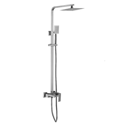 Sprchové sety - povrchová montáž Systém vaňový-sprchový Remi X 1-f Inox