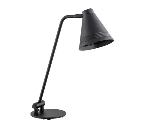 Lampy Argon Argon 8002 - Stolná lampa AVALONE 1xE27/15W/230V čierna 