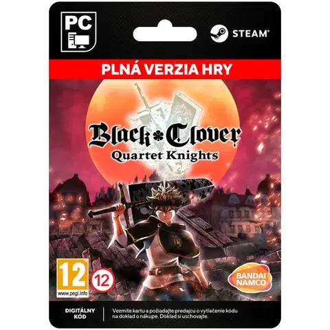 Hry na PC Black Clover: Quartet Knights [Steam]