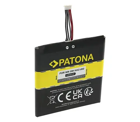 Predlžovacie káble PATONA PATONA - Aku Nintendo Switch HAC-003 4300mAh Li-Pol 3,7V 