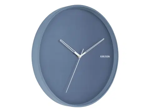 Hodiny Dizajnové nástenné hodiny 5807BL Karlsson 40cm